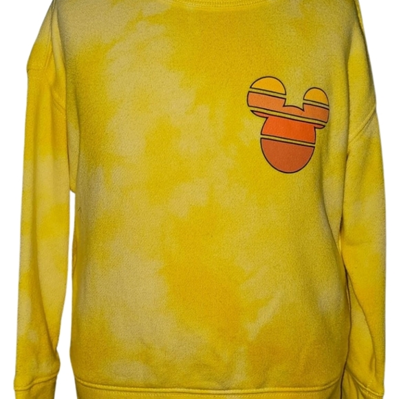 BabyGap Disney Mickey Mouse Tie-Dye Print Crewneck Sweatshirt Size 2T EUC - Picture 8 of 9